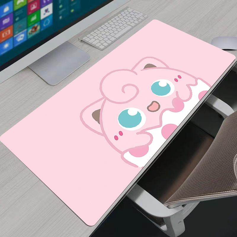 Pokemon Pikachu Mouse Pad Anime Gaming Accessories Large Carpet Gamer PC Computer Keyboard durable Desk Mat Mausepad