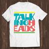 Talking Heads Retro 80s Typography Design Music Band Punk 80s Japanese Meme Gift Tee Style Gamer Cult Movie Music T Shirt C4072