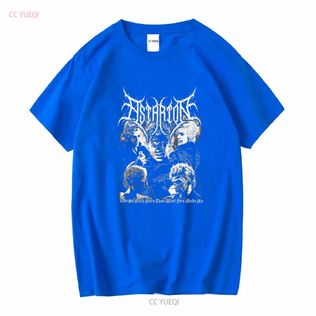 Limited Astarion Black Metal Vintage T Shirt For Women and Man long or short sleeves vintage Washed Unisex Soft Slightly