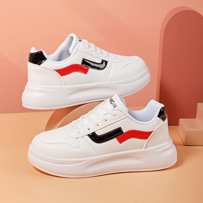 

Модная женская обувь на толстой подошве, вулканизированная спортивная обувь, кроссовки для бега, дышащая обувь, повседневная обувь, удобная обувь для увеличения роста 35