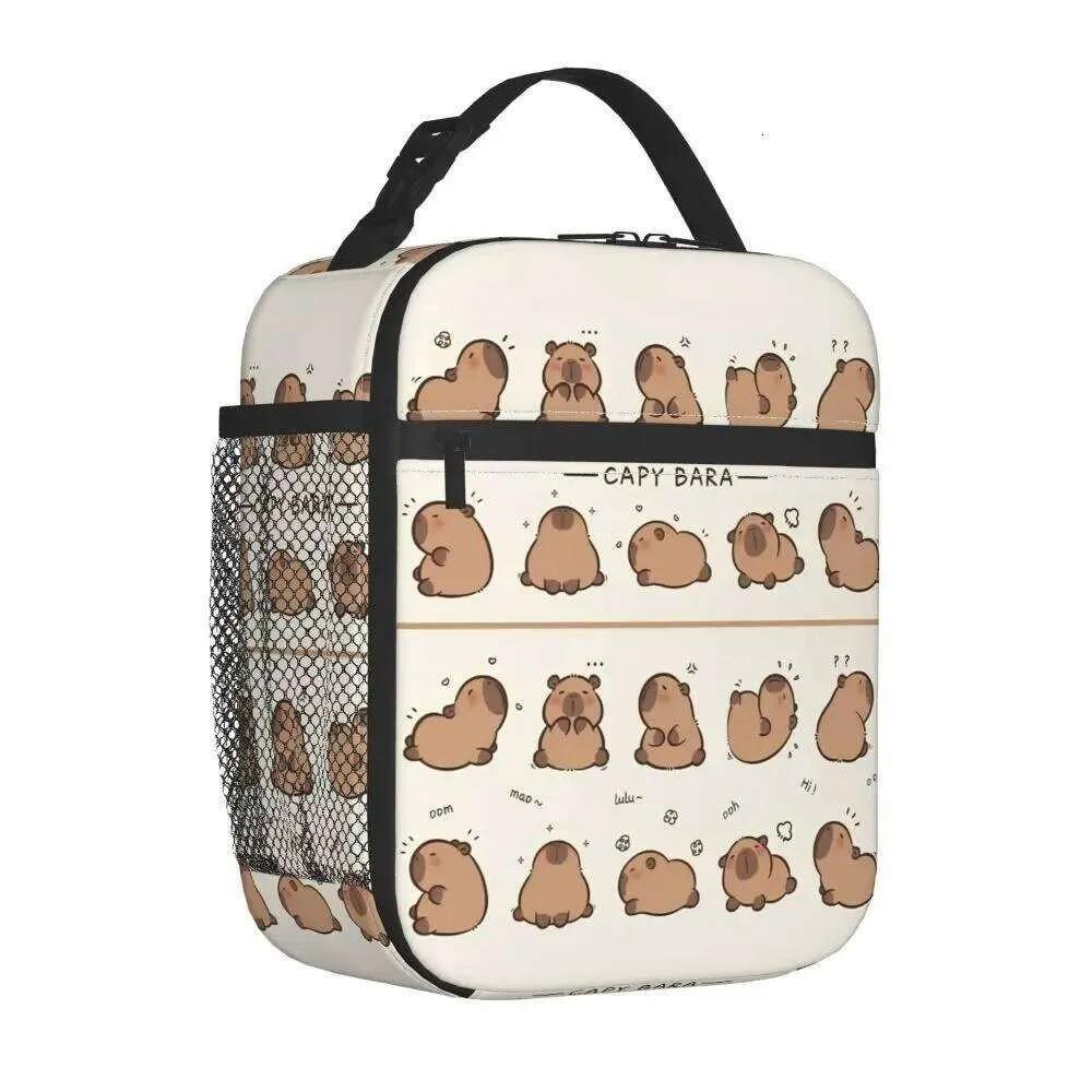 Children'S Cartoon Lunch Bag Large Capacity Lunch Box Bento Bag Thickened Aluminum Foil Portable Thermal Insulation Bag