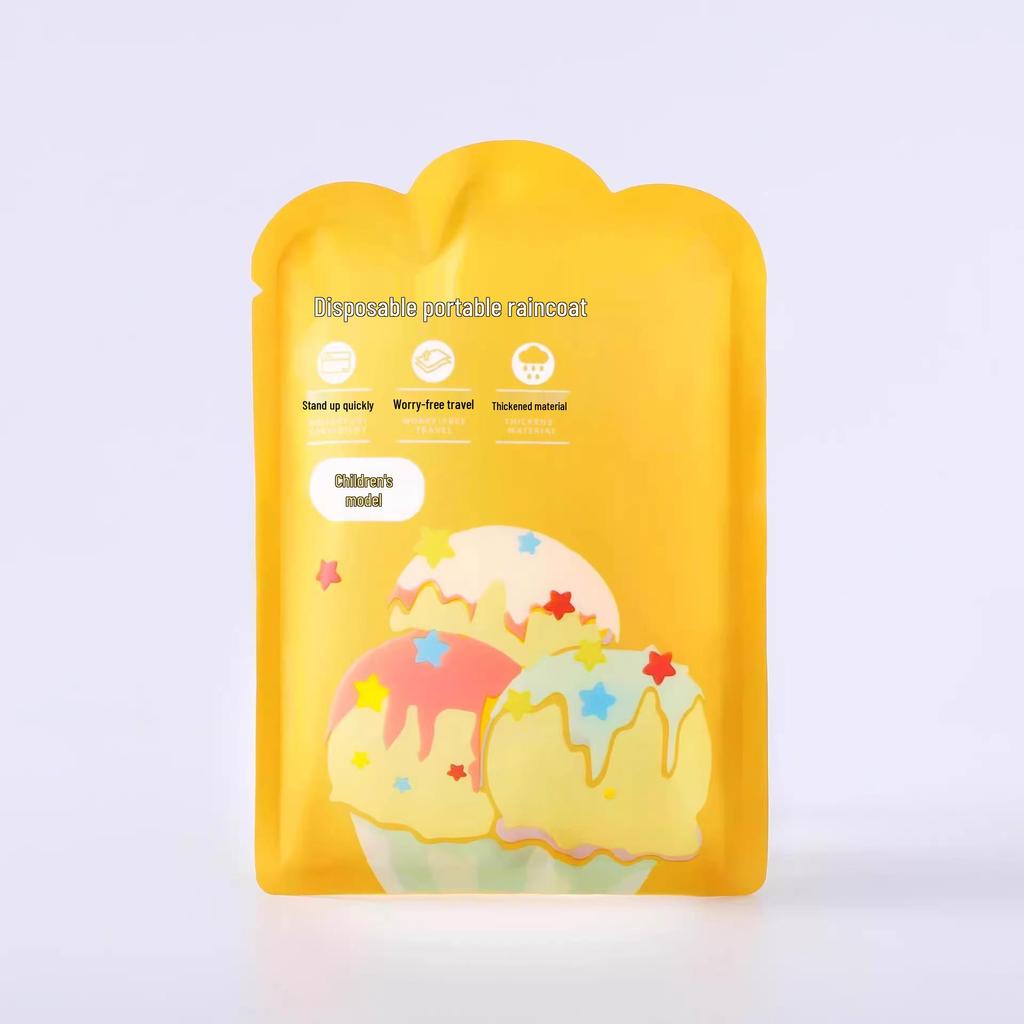 Kinder- & Erwachsenen Tragbarer Wasserdichter Poncho - Universelle Verdickte Regenjacke für Schule, Reisen und Ausflüge