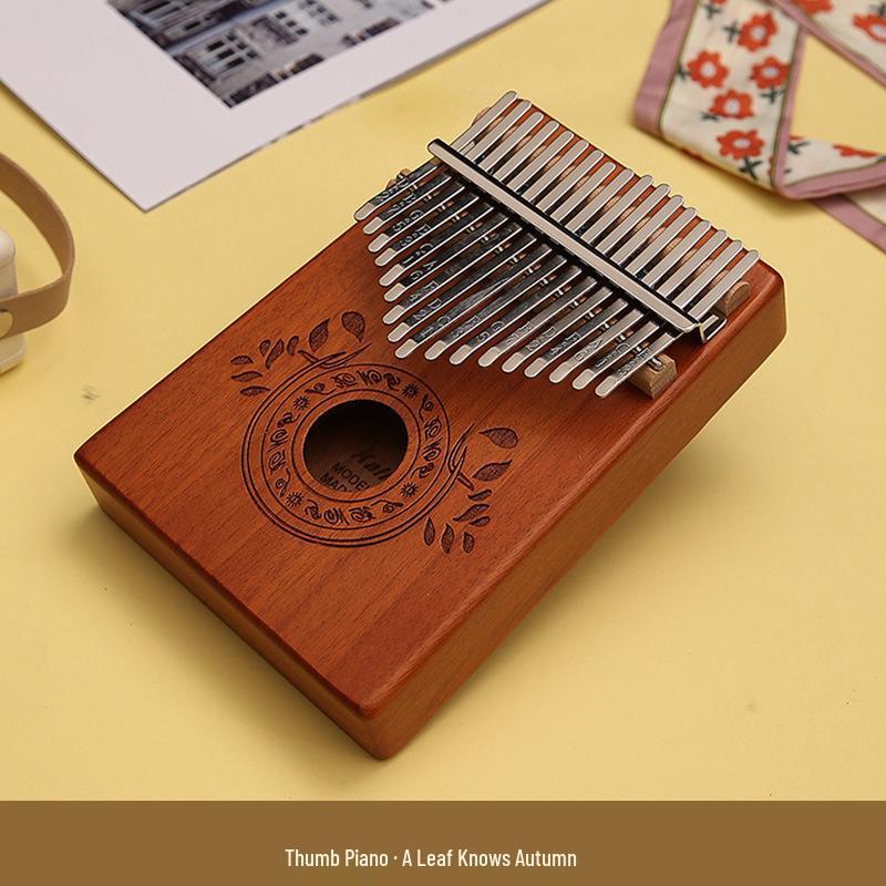 Kalimba Duimpiano: 17-Toons & 21-Toons Muziekinstrument voor Beginners voor Kinderen