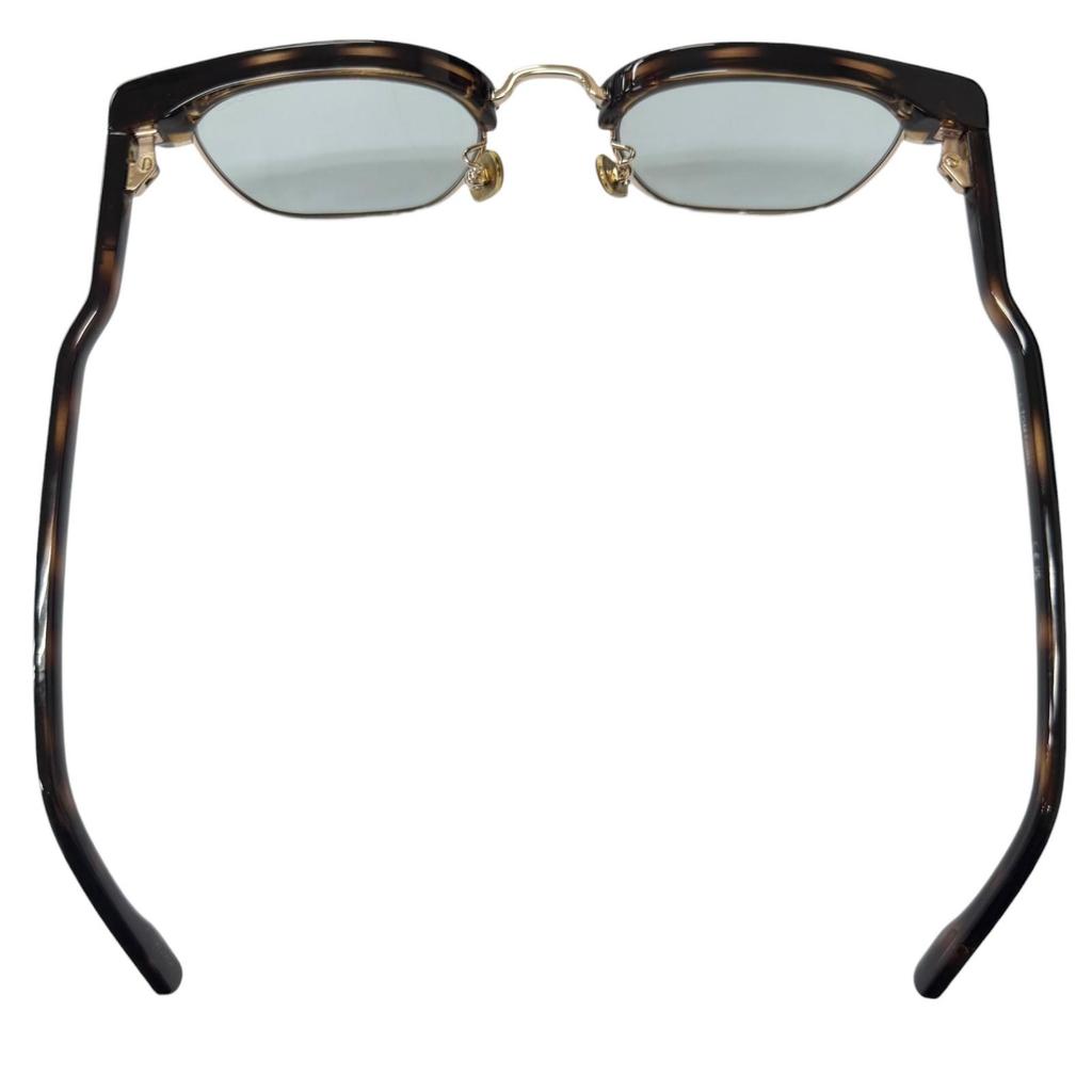 Very Good TOM FORD sunglasses Marble Pattern Browline Brown mens TF1119-D Used