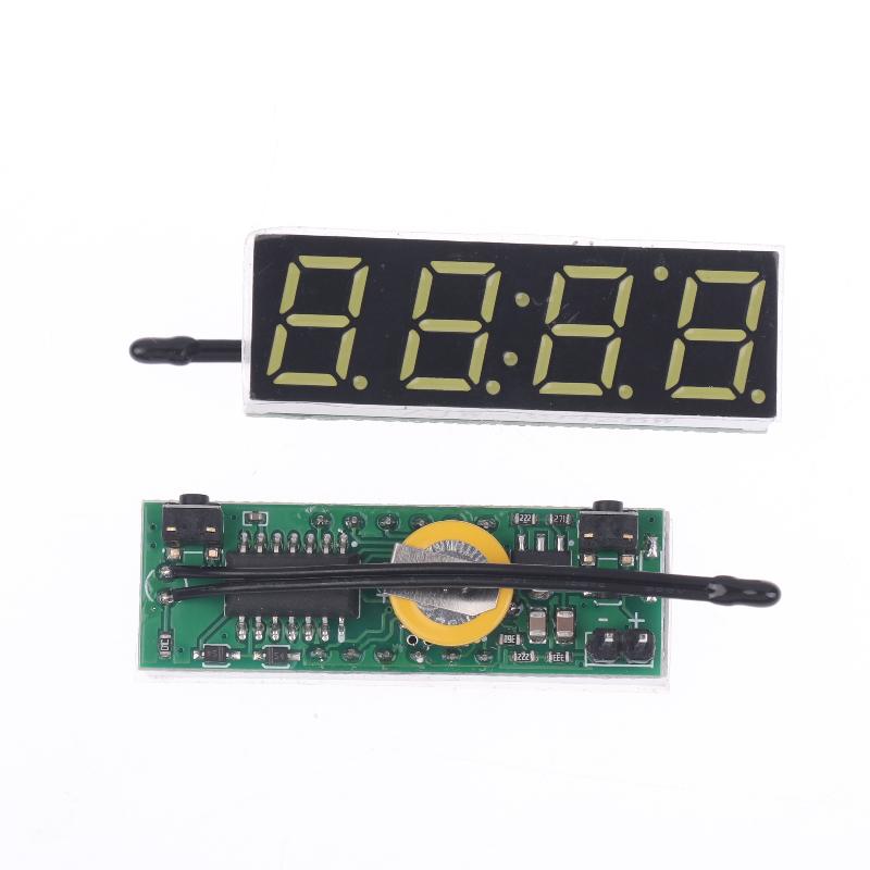 Modulo Orologio Digitale Temperatura Tensione Fai da Te Ora/Termometro/Voltmetro Modifica Orologio Auto Chip Rx8025T