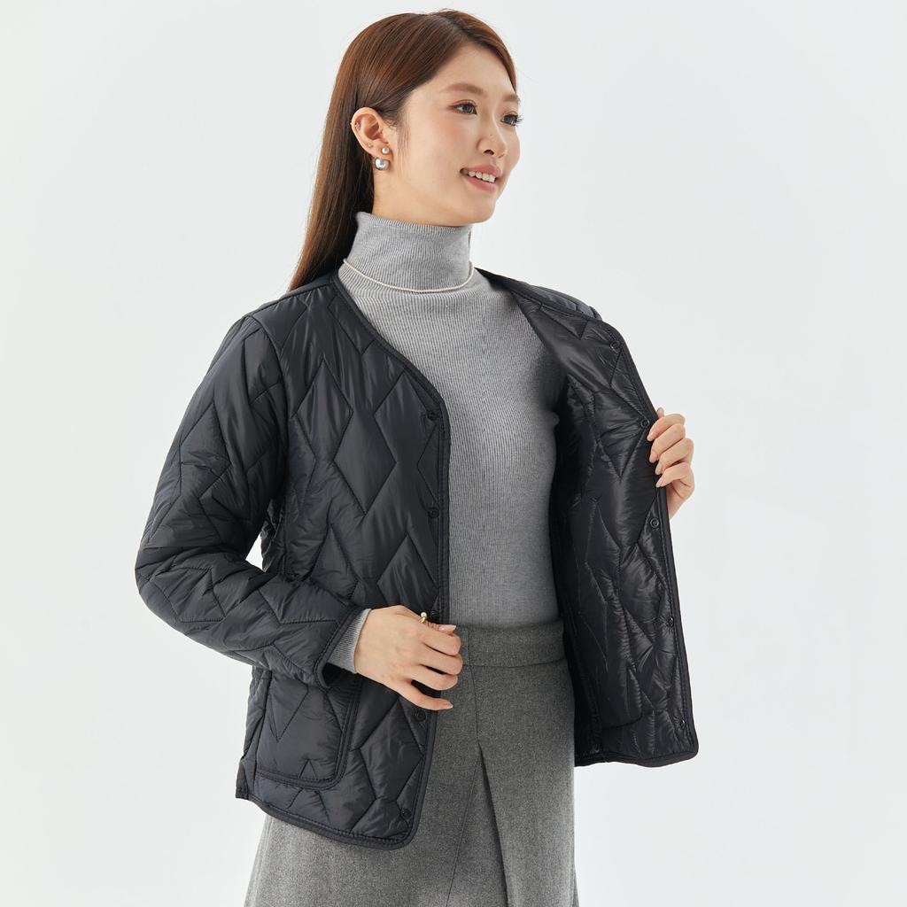 Winter Mom's Jacket Cotton Clothing Women's Short Section of Lightweight and Large Cotton Jacket Home Liner Cotton Jacket Female 8209