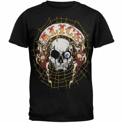 

Футболка унисекс Alice Cooper Skull Web Tour 234 Ha820