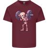 Gym Skeleton Bodybuilding Training Top Unisexs Light Cotton TShirt