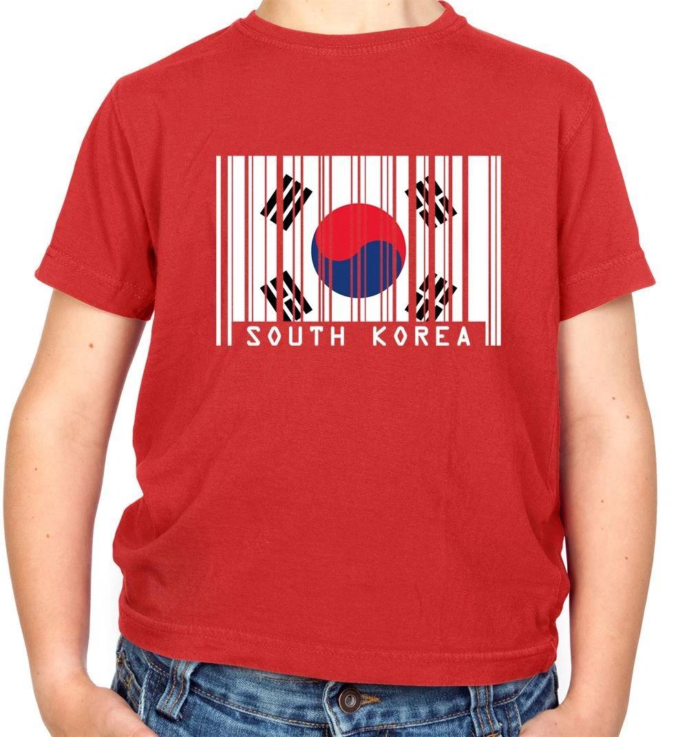

South Korea Barcode Flag - Kids T-Shirt - Korean Country Love Live 140