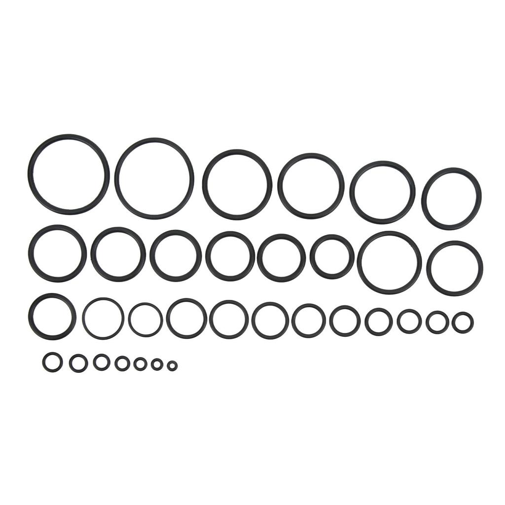 383 Pieces O Ring Assortment Set Air Conditioning System Seal Kit 4138938 Replacement for Hitachi
