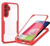 360° Plně krycí pouzdro pro Samsung Galaxy S25 S24 A56 A55 A34 A54 A35 A25 A15 A53 A33 A13 A14 A52 Nárazuvzdorné pouzdro s ochranou displeje