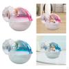 Hamster Sand Bath Bathtub External Cage Mounted Container Box Detachable Bathroom for Gerbil