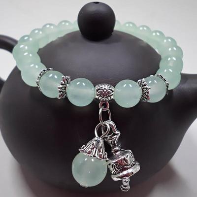 Boho Ceramic Bracelets Party Gift Fashion Natural Crystal Bracelet Tassel Geometric Ethnic Bracelet Accessories