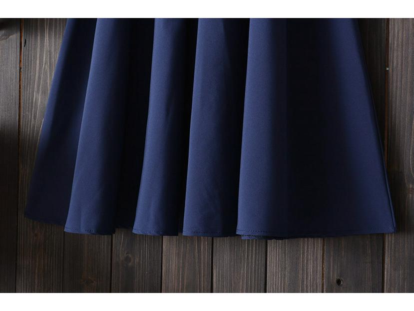 College Style A-line Skirt with Belt - Versatile, Mid-length, Summer Skirt for Women