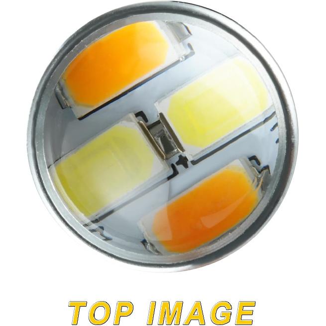 3157 LED Bulbs Super Bright 3057 3357 3457 4157 LED Replacement Light Kit Set for Car Switchback Daytime Running Turn Signal Blinker Lights, Pack of