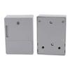 Electronic Cabinet Lock 2 Unlocking Modes High Security Cabinet Lock with Prompt Function for Lockers Drawer Filing Cabinets