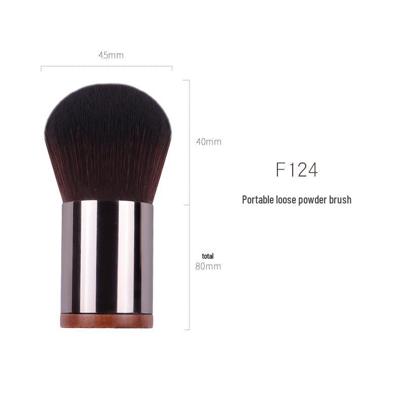 Zhenzhi Hall Soft Makeup Brush Set: Foundation, Concealer, Powder & Eyeshadow Brushes