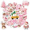 35pcs Cartoon Snowman Stickers Cute Winter Diy Stickers Funny Stickers For Laptop Luggage Scrapbook Diary Sticker Guitar