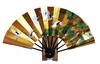 Decorative Six Hundred with Fan In a <Kyoto Fan> Double-sided Fan, Cranes/One Flowers, Stand, Box.