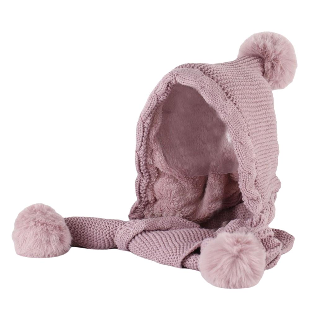 Neck Warmer Knitted Hat Scarf Set Twist Neckerchief Fashion Cycling Balaclavas Hat  All-match