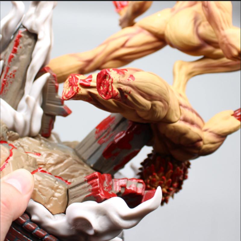 29cm/11.4inch Modello Eren Jaeger Manga Attack On Titan Figure Anime Jaeger Modello in PVC Statua Bambola Collezione Decorazione Giocattolo Regalo