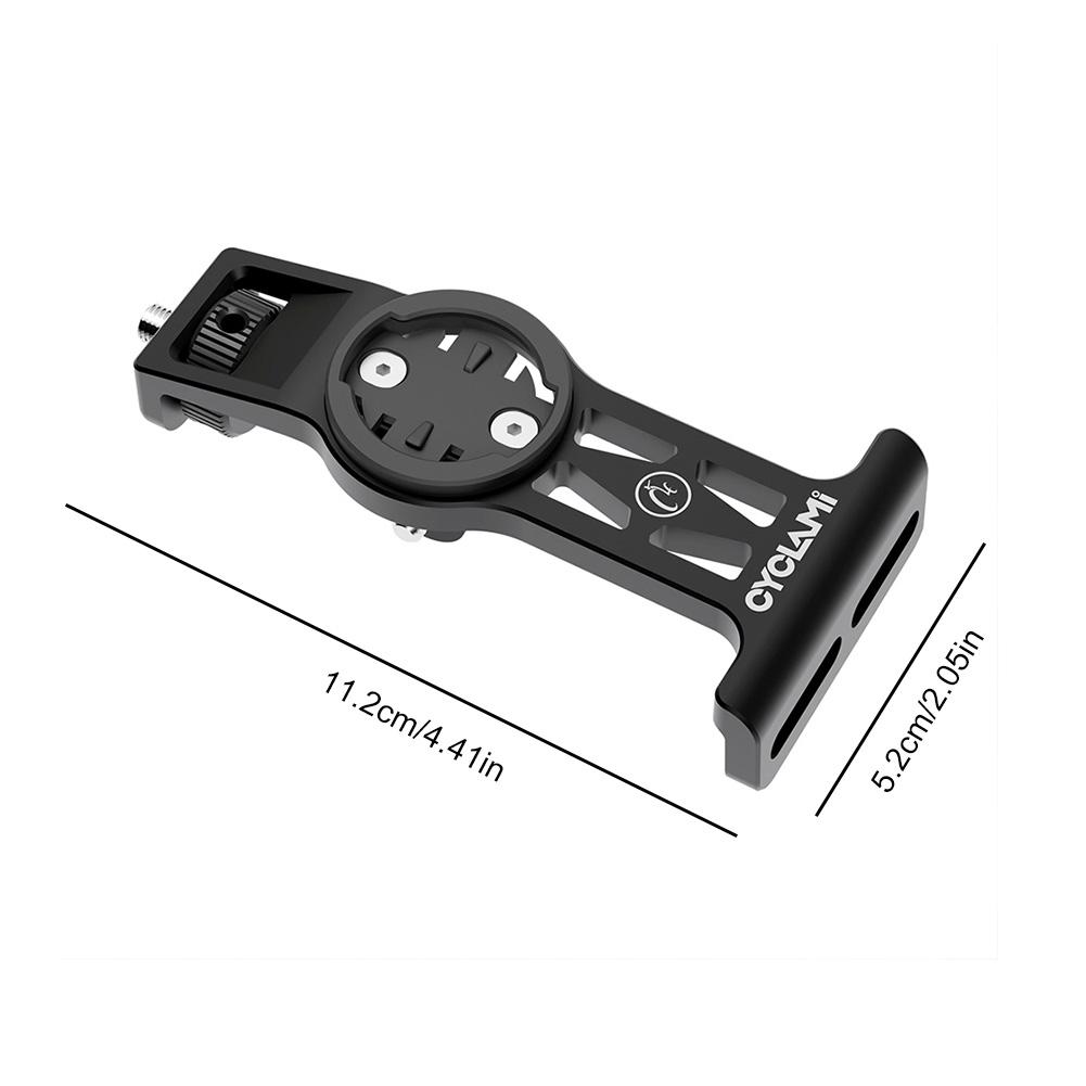 Bike Stopwatch Mount Aluminum Alloy Lightweight Bike Computer Stand Wear Resist Cycling Speedometer Mount for Bike Accessories