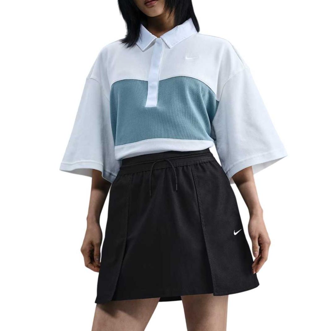 

Nike Swoosh Fashion Minimalist Trendy Aesthetic Solid Color Work Skirt Women skirts IB2035-010 M