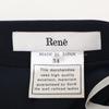Rene Navy 6214020 Pearl Skirt skirt 34 NavyUsed