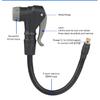 Bicycle 20/30/50cm AV/FV Pump Extension Adaptor MTB Road Bike Schrader or Presta Air Pump Tire Inflator Copper Nozzle Connector