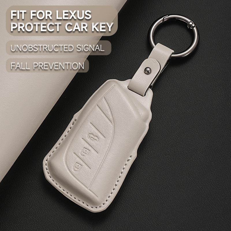 Coque de Protection Porte-clés en Cuir pour Clé de Voiture Lexus NX ES UX US RC LX GX IS RX 200 250h 350h LS 450h 260h 300h UX200