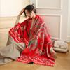 65 * 190 cm Autunno e Inverno Nuovo Sciarpa Versatile Semplice Tinta Unita con Frange Imitazione Cashmere Double-Sided Sciarpa Calda Shawl d'Atmosfera