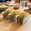 Stainless Steel Taco Holder Heat-Resistant for Everyday Entertaining, Home Cooks