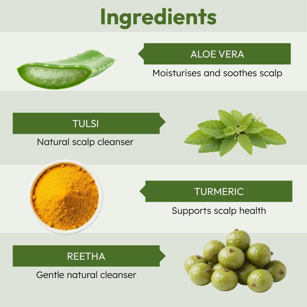 Aloe Vera Kesh Kanti Cleanser, Aloe Vera Hair Cleanser, 200ml, Patanjali