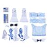 Virtual Singer Cos Costume Luo Tianyi Dress Two-Dimensional Comic Show Costume Cosplay Halloween Stage Costume