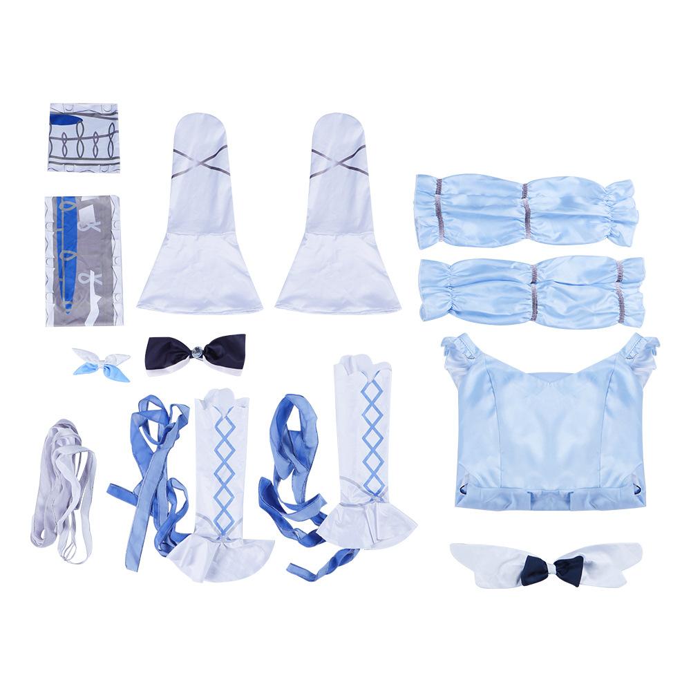 Virtual Singer Cos Costume Luo Tianyi Dress Two-Dimensional Comic Show Costume Cosplay Halloween Stage Costume
