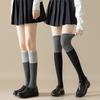 Autumn And Winter Socks Women'S Japanese Color Matching Jk Boneless Calf Socks Trend Thin Pressure Socks Internet Celebrity Ins Tide Knee Socks