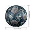 Ronaldo's Legacy Football Size 5 Soccer Ball Machine-Stitched Indoor/Outdoor Training and Matches Unique Gift for Soccer Lovers