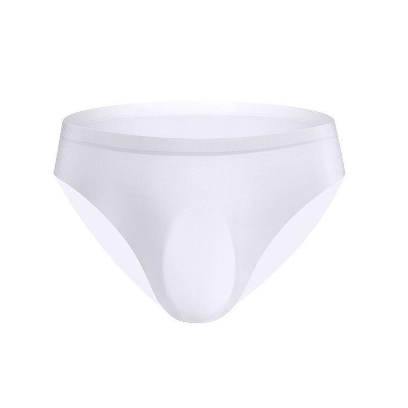 Ultra-thin 3D Convex Ice Silk Men's Quick-Dry Breathable Triangle Briefs