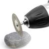 10 Pieces  Cutting Off Discs Wheel Rotary Tool with 2 Mandrel Arbor- Set 16-60mm Cutting Wheel for Stone Glass