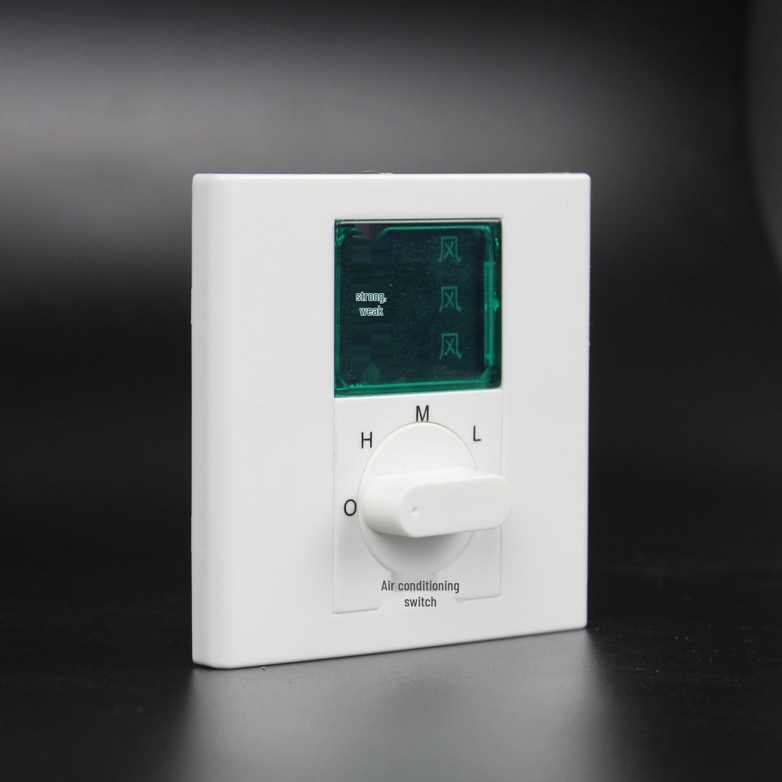 

BC103 Thermostat: 86 Type Fan Coil Unit with 3-Speed Air Conditioner Control