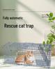 Jaula Trampa Plegable Totalmente Automática para Gatos para la Captura y Rescate Fácil de Gatos Callejeros