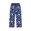 Fila SS25 Heritage Series Fashion Simple Comfortable Lace-Up Casual Pants Women Pants Lighthouse-Blue F11W528804F-BU