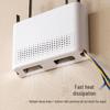 Punch-Free Wall-Mounted WiFi Router Storage Shelf for Living Room