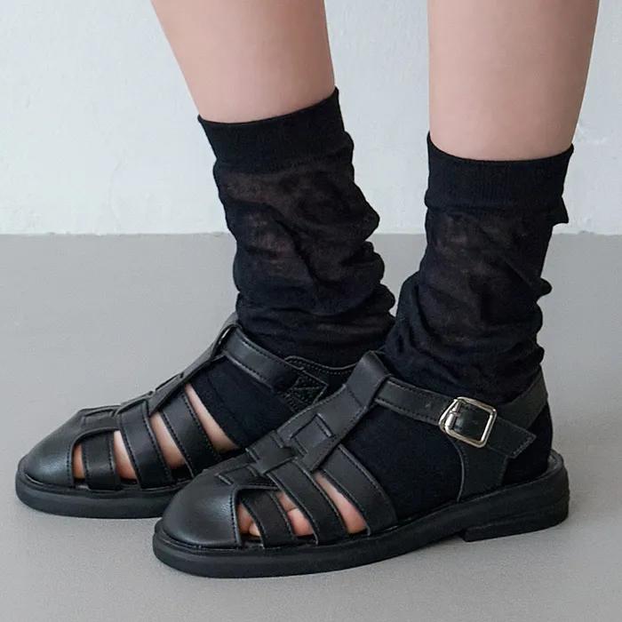 See-through leg warmers 4 colors