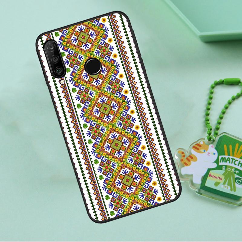 Ukraine Ukrainian Embroidery For Huawei Nova 8i 11i 12i 12s 9 10 SE Y90 Y60 Y70 Y72 Y61 Y91 P20 P30 P40 Lite P60 Pro Case