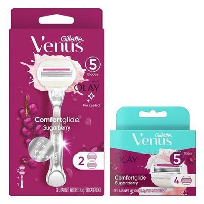 Venus Olay Sugarberry Razor Original Product/Refill 2 Types, Choose 1