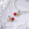 New Charms Copper Plated Original Beads Fit Pendants Bracelets Making For Woman Gift Jewelry