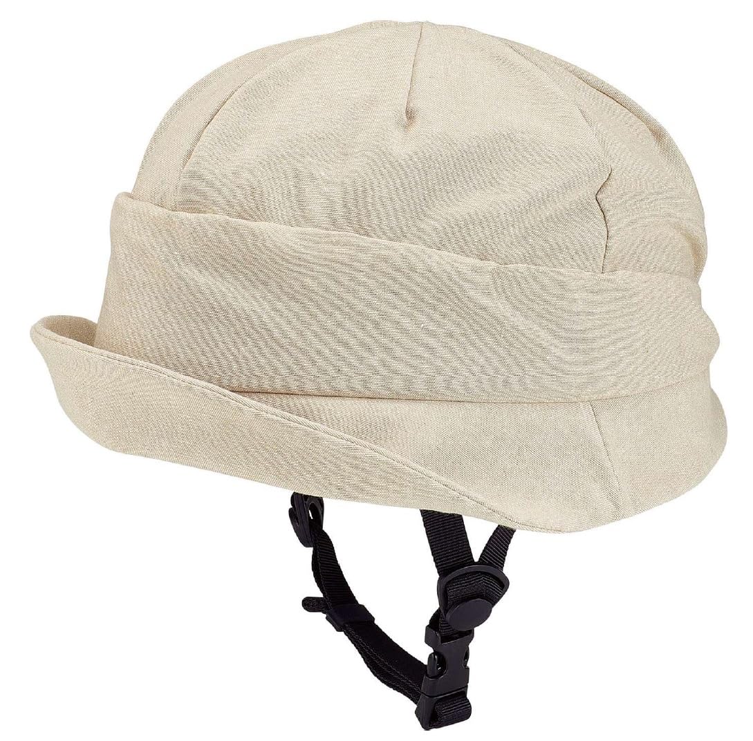 

Стильный шлем крючком бежевый [Kojit] бежевый