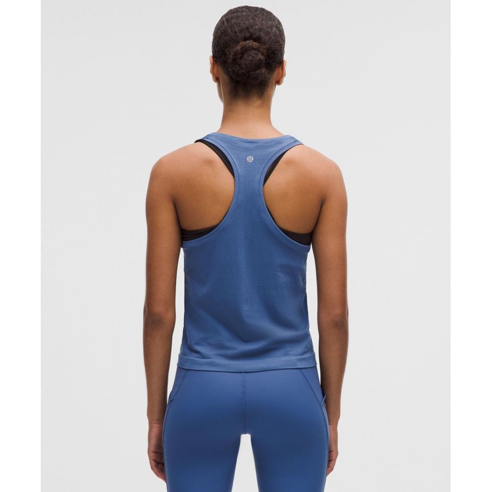 Lululemon Swiftly Tech Racerback Tank Top 2.0  Waist Length Brilliant Blue Brilliant Blue