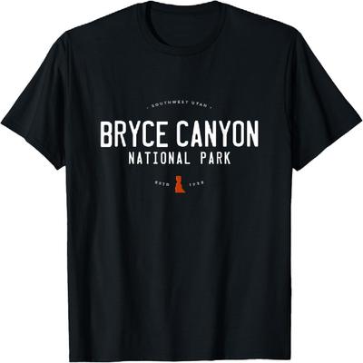 Bryce Canyon National Park Utah Graphic Vintage Retro T-Shirt